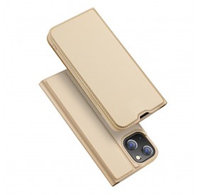 Dux Ducis Skin Pro Bookcase type case for iPhone 13 golden