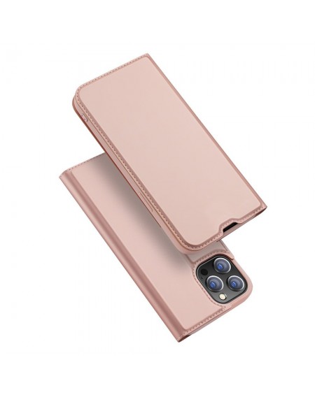Dux Ducis Skin Pro Bookcase type case for iPhone 13 Pro pink