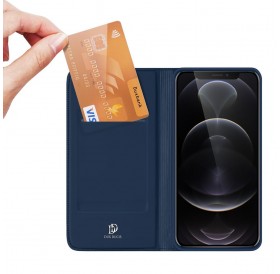 Dux Ducis Skin Pro Bookcase type case for iPhone 13 Pro Max blue