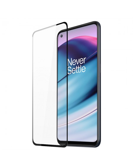 Dux Ducis 9D Tempered Glass Tough Screen Protector Full Coveraged with Frame for OnePlus Nord CE 5G transparent (case friendly)