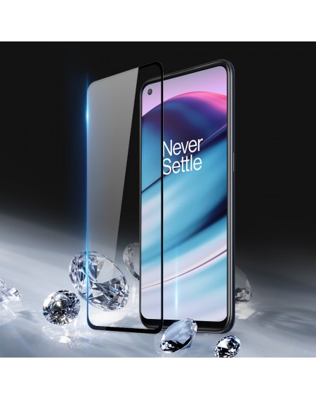 Dux Ducis 9D Tempered Glass Tough Screen Protector Full Coveraged with Frame for OnePlus Nord CE 5G transparent (case friendly)