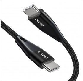 Choetech cable USB Type C cable - USB Type C Power Delivery 60W 3A 1.2m black (XCC-1003)