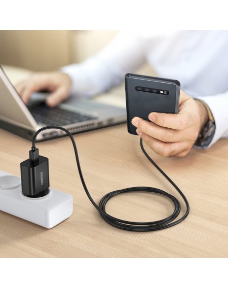 Choetech USB travel wall charger 18W Power Delivery black (Q5003-EU)