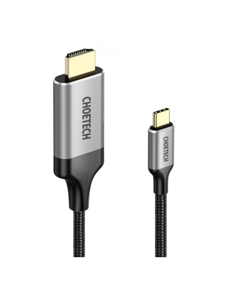 Choetech unidirectional cable adapter USB Type C (Male) to HDMI (Male) 4K 60Hz 2m black (CH0021-BK)