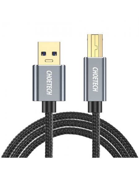 Choetech USB - USB Type B cable printer 3m black (AB0011-BK)