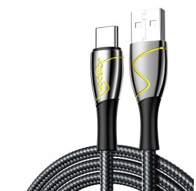 Joyroom Mermaid series USB - USB Type C cable 3A 1,2m black (S-1230K6)