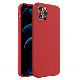 Wozinsky Color Case silicone flexible durable case iPhone 13 Pro Max red