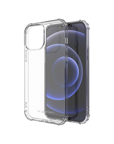 Wozinsky Anti Shock durable case with Military Grade Protection for iPhone 13 Pro Max transparent
