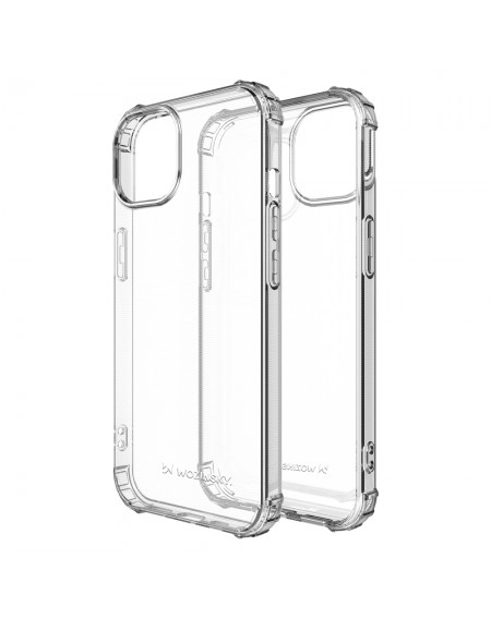 Wozinsky Anti Shock durable case with Military Grade Protection for iPhone 13 transparent