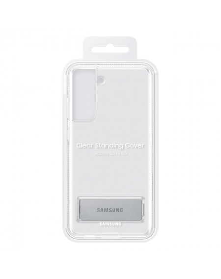 Samsung Clear Standing Cover Transparent Case with kickstand for Samsung Galaxy S21 FE transparent (EF-JG990CTEGWW)