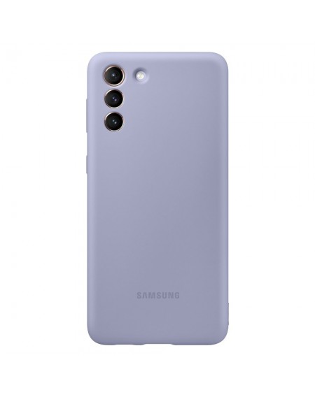 Samsung Silicone Cover Flexible Gel Case for Samsung Galaxy S21 FE grey (EF-PG990TBEGWW)