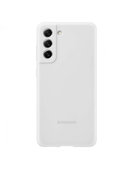Samsung Silicone Cover Flexible Gel Case for Samsung Galaxy S21 FE white (EF-PG990TWEGWW)