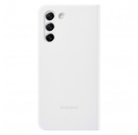 Samsung Smart Clear View Cover with Intelligent Display and antimicrobial coating for Samsung Galaxy S21 FE white (EF-ZG990CWEGEE)