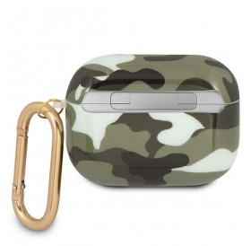 Guess GUAPUCAMA AirPods Pro cover zielony/khaki Camo Collection