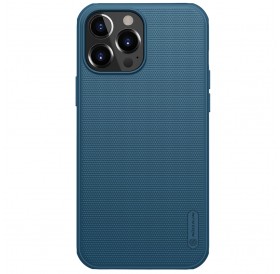 Nillkin Super Frosted Shield Pro durable case cover for iPhone 13 Pro Max blue