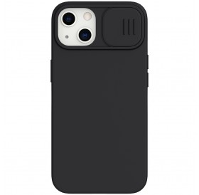 Nillkin CamShield Silky Silicone Case cover with camera cover for iPhone 13 black