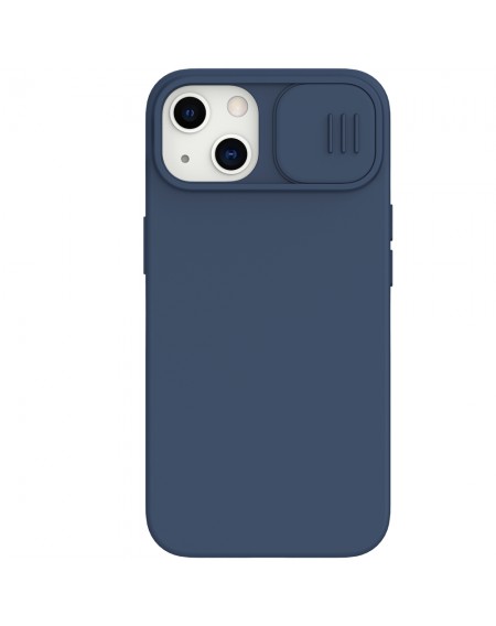 Nillkin CamShield Silky Silicone Case cover with camera cover for iPhone 13 blue