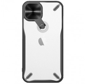 Nillkin Cyclops Case Durable case with a camera cover and a foldable stand for iPhone 13 black