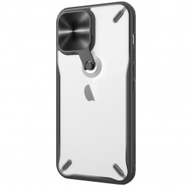 Nillkin Cyclops Case Durable case with a camera cover and a foldable stand for iPhone 13 Pro Max black