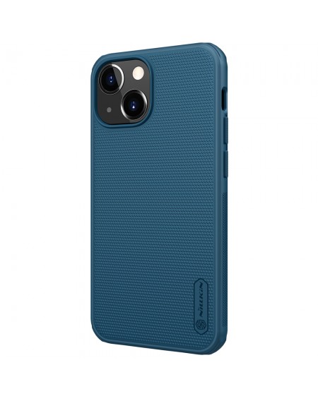 Nillkin Super Frosted Shield Case + kickstand for iPhone 13 mini blue