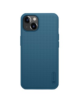 Nillkin Super Frosted Shield Case + kickstand for iPhone 13 blue