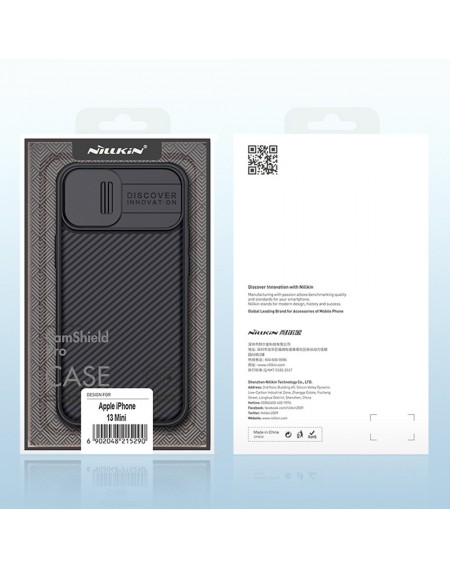 Nillkin CamShield Pro Case armored case cover for the camera camera iPhone 13 mini black