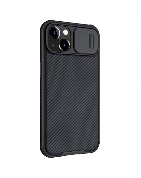 Nillkin CamShield Pro Case Durable Cover with camera protection shield for iPhone 13 black