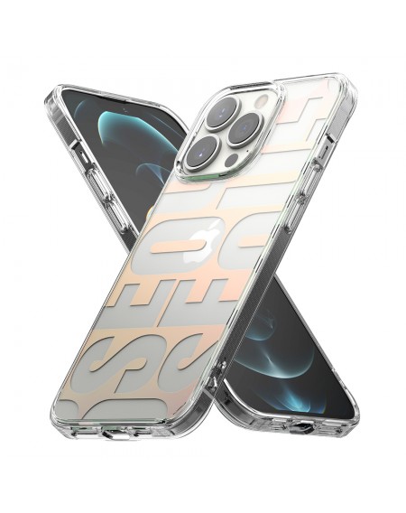 Ringke Fusion Design PC Case with TPU Bumper for iPhone 13 Pro Max transparent (FD553E89)
