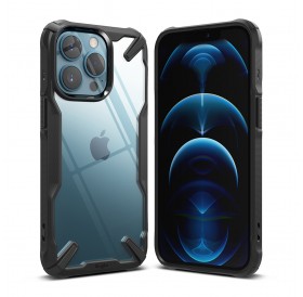Ringke Fusion X durable PC Case with TPU Bumper for iPhone 13 Pro black (FX550E55)
