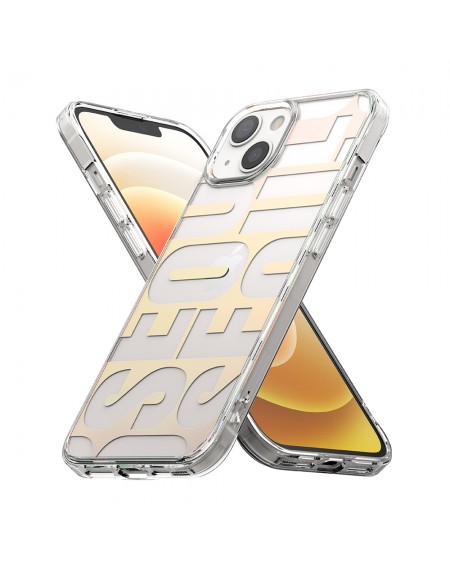 Ringke Fusion Design PC Case with TPU Bumper for iPhone 13 transparent (FD543E89)