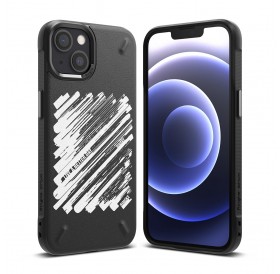Ringke Onyx Design Durable TPU Case Cover for iPhone 13 black (Paint) (OD546E229)