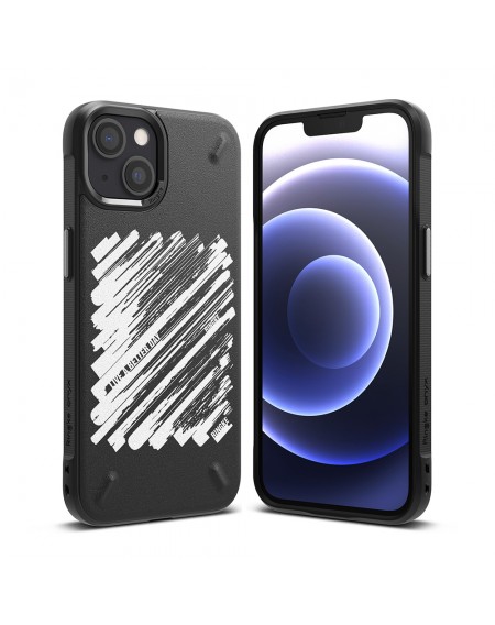 Ringke Onyx Design Durable TPU Case Cover for iPhone 13 mini black (Paint) (OD541E229)