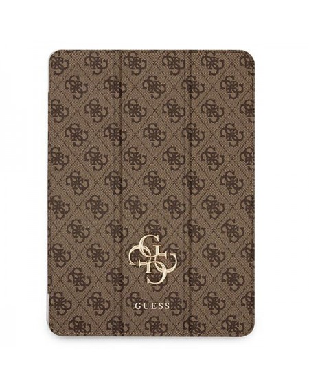 Guess GUIC11G4GFBR iPad 11" 2021 Book Cover brąz/brown 4G Collection