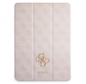 Guess GUIC11G4GFPI iPad 11" 2021 Book Cover różowy/pink 4G Collection