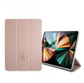 Guess GUIC11PUSASPI iPad 11" 2021 Book Cover różowy/pink Saffiano Collection