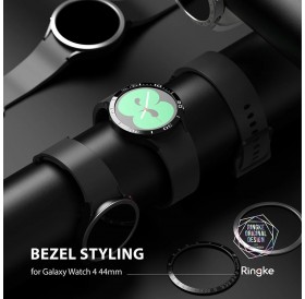 Ringke Bezel Styling case frame envelope ring Watch 6 / 5 / 4 (44mm) silver (Stainless Steel) (GW4-44-42)