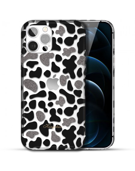 Kingxbar Wild Series case for iPhone 13 cow