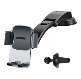 Baseus 2in1 car holder for the cockpit and ventilation grille black (SUYK000001)