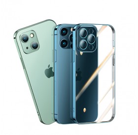 Joyroom Chery Mirror Case Cover for iPhone 13 Metallic Cover Green (JR-BP907 light green)