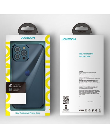 Joyroom Chery Mirror Case Cover for iPhone 13 Metallic Cover Black (JR-BP907 black)