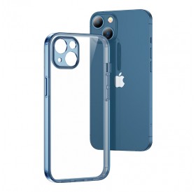Joyroom Star Shield Case hard cover for iPhone 13 blue (JR-BP911 transparent blue)