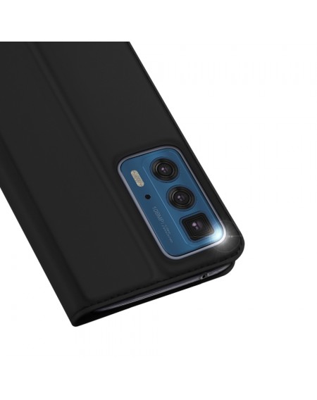 Dux Ducis Skin Pro Bookcase type case for Motorola Moto Edge 20 Pro black