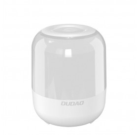 Dudao wireless Bluetooth 5.0 RGB speaker 5W 1200mAh white (Y11S-white)