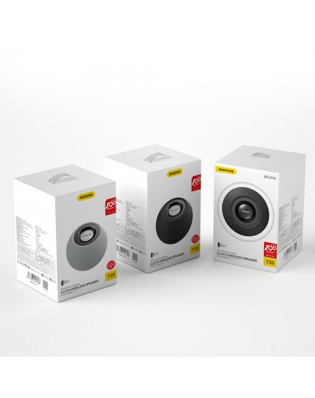 Dudao wireless Bluetooth 5.0 speaker 3W 500mAh black (Y3s-black)