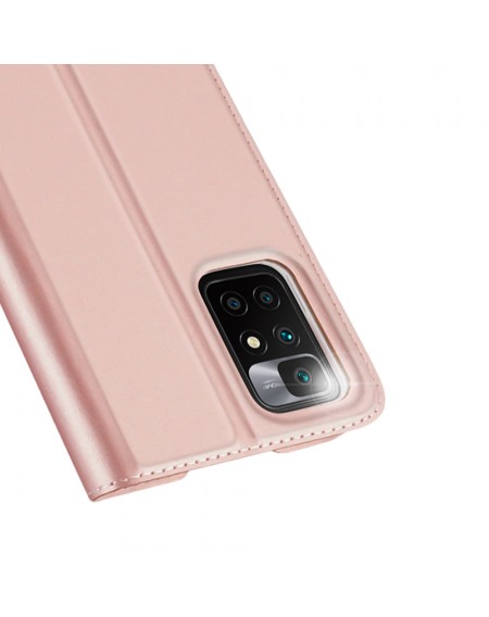 Dux Ducis Skin Pro Bookcase type case for Xiaomi Redmi 10 pink