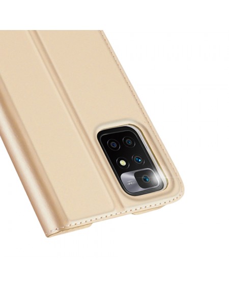 Dux Ducis Skin Pro Bookcase type case for Xiaomi Redmi 10 golden