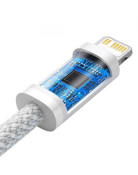 Baseus Dynamic Series Fast Charging Data Cable USB Typ C - Lightning Power Delivery 20W 1m white (CALD000002)