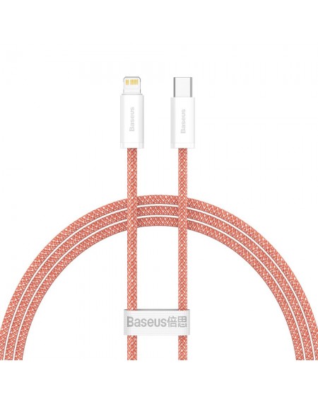 Baseus Dynamic Series Fast Charging Data Cable USB Typ C - Lightning Power Delivery 20W 1m orange (CALD000007)
