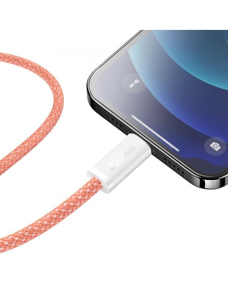 Baseus Dynamic Series Fast Charging Data Cable USB Typ C - Lightning Power Delivery 20W 1m orange (CALD000007)