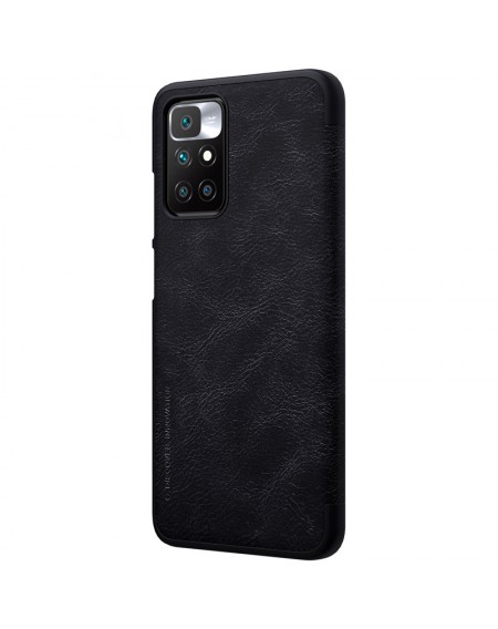 Nillkin Qin leather holster cover for Xiaomi Redmi 10 black